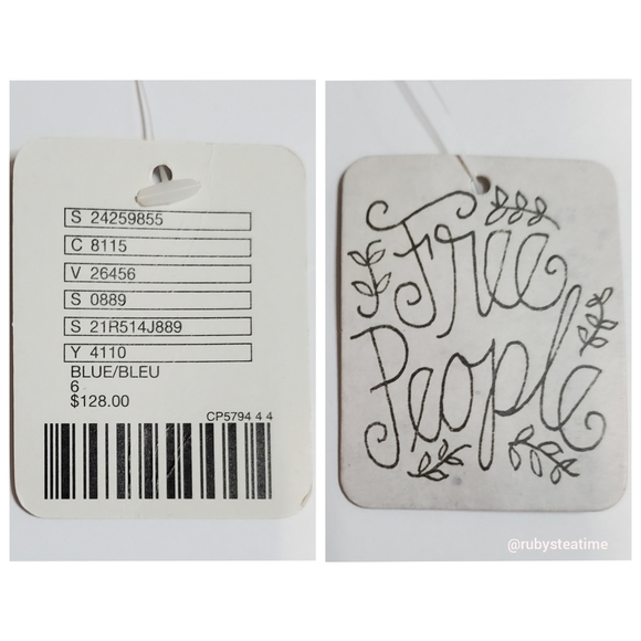 🎉Rare! FREE PEOPLE Romantic Floral Crop Blazer, NEW with Tag - Picture 11 of 11